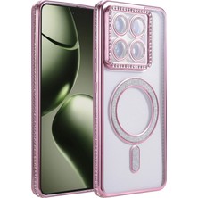 Storozal Newface Xiaomi Mi 14T Pro Joke Simli Magneticsafe Kılıf - Pembe