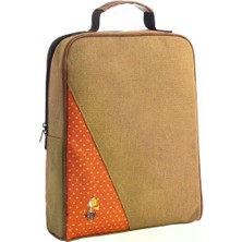 Pisikopat Modern Minimal Tasarımlı Küçük Prens Desenli Sanatsal Panelli Canvas Laptop & Sırt Çantası