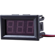 Normadia 0.56 Inç Dijital Panel Voltmetre, 0-100V Kırmızı Gösterge