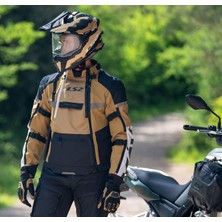 Ls2 X-Master Kum-Siyah-Gri Motosiklet Montu