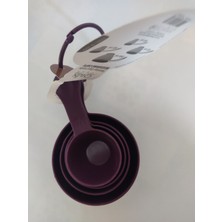 Normadia Renkli Plastik Ölçü Kabı Seti, 4 Boyut, Pratik ve Şık Kullanım