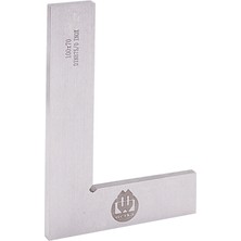 Normadia 240-0764 75X50MM Düz Gönye, Hassas Ölçüm ve Kesim Aracı