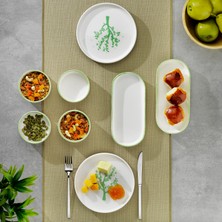 Schafer Iconic 4 Kişilik Kahvaltı Takımı 10 Parça-Yeşil