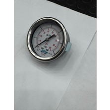 Normadia Ø 40 mm Gliserinli Tip Manometre 1/8'' Arkadan Bağlantılı Panotip 304 Inox