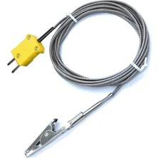 Normadia Yüksek Sıcaklık Timsah Ağzı Termokupl K Tipi, Güvenilir Ölçüm Performansı