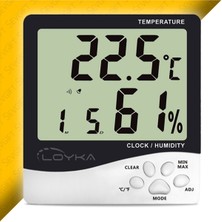 Normadia Loyka H100 Plus Sıcaklık ve Nem Ölçer, Hassas Ölçüm ve Uygun Kullanım Sağlar