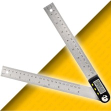 Normadia Dijital Açı Ölçer 20CM, Hassas ve Kullanışlı, Profesyonel ve Dayanıklı