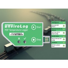 Normadia Tek Kullanımlık Veri Kaydedici, Dayanıklı ve Pratik Ölçüm Cihazı