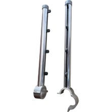 Butik Mey Ithalat® Koral Lüx Alüminyum Balkon Çamaşır Kurutma Askılığı