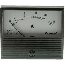 Normadia 20A Analog Ampermetre, Panel Tipi, Güvenilir ve Hassas Ölçüm Araçları