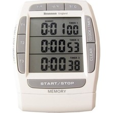 Normadia Prizma Zamanlayıcı, Üç Ekranlı, Çok Fonksiyonlu ve Kullanışlı Saat