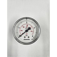 Normadia Çap 63 Arka 4 Bar Kuru Manometre, Hassas Ölçüm Aleti