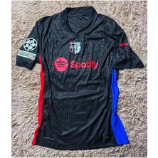 B.a.r.c.e.l.o.n.a 2024/25 Yeni Sezon Isimsiz Deplasman Forması (Black)