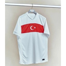Türkiye Euro 2024 Iç Saha Isimsiz Forması (White)