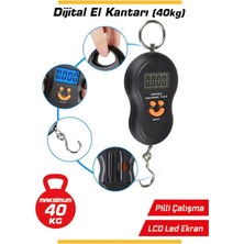 Normadia Dijital El Kantarı, LCD LED Ekran, 40 kg Kapasite, Hassas Ölçüm