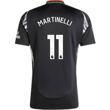 A.r.s.e.n.a.l 2024/25 Yeni Sezon Gabriel Martinelli Deplasman Forması (Black)