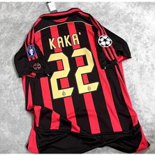 M.i.l.a.n 2007 Sezonu Kaka Leite Nostalji Forması (Kırmızı-Siyah)