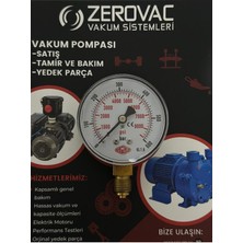 Normadia 0-600 Bar Çap Ø100 mm Alttan Bağlantılı Kuru Tip Manometre