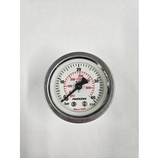 Normadia 50 mm Çap Pano Tip 40 Bar Kuru Manometre, Yüksek Hassasiyet