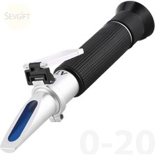 Normadia El Tipi 0-20 Brix Dürbün Refraktometre, Hassas Meyve ve Sebze Ölçer