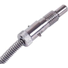 Normadia 8X12MM Bayonet J Termokupl, 5 Metre Kablo, Yüksek Hassasiyetli Sıcaklık Ölçüm