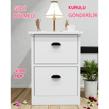 Enfa Store Gloin Gizli Bölmeli Komodin,mdf,kurulu Gönderilir,montaj Gerekmez,komidin,mdf Komodin,komodin