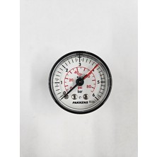 Normadia Çap 40, Arkadan Bağlantılı 6 Bar Kuru Manometre