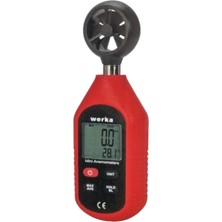 Normadia Mini Dijital Anemometre, Hava Hızı ve Rüzgar Ölçüm Cihazı