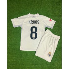 Real Madrid 2025/26 Yeni Sezon Toni Kross Iç Saha Cocuk Forması