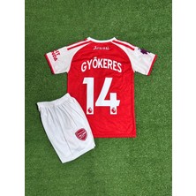 Arsenal 2025/26  Yeni Sezon Viktor Gyökeres Iç Saha Çocuk Forması