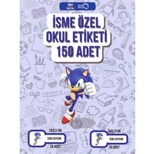 On Dijital Baskı Merkezi Isme Özel Okul Etiketi