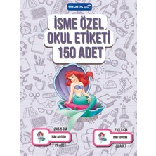 On Dijital Baskı Merkezi Isme Özel Okul Etiketi