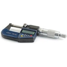 Normadia Dijital Dış Çap Mikrometresi 0-25 Mm, Hassas Ölçüm Cihazı