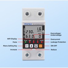 Normadia Ayarlı 75A Gerilim Koruyucu Kablosuz Role, Güç Kontrolü ve Güvenlik