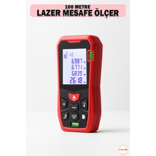 Normadia 100 Metre Dijital Lazer Mesafe Ölçer, Hassas ve Kullanışlı Ölçüm Cihazı