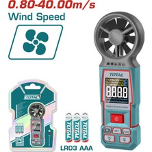 Normadia Dijital Anemometre Yüksek Kalite, Hassas Hava Hızı Ölçüm Cihazı