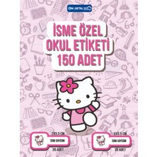 On Dijital Baskı Merkezi Isme Özel Okul Etiketi