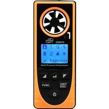 Normadia Çok Fonksiyonlu Dijital Rüzgar Ölçer Anemometre, Hız ve Sıcaklık Ölçüm Cihazı