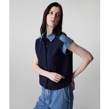 İpekyol Kumaş Mix Gömlek IS1260025141015