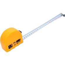 Normadia Esnek 8 M x 25 Mt. Şerit Metre, Pratik ve Güvenilir Ölçüm Aracı