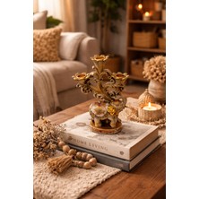 Seymen Bıçakçılık Fil Desenli Dekoratif Mumluk – Klasik Şamdan | Mumlar Dahil Değildir