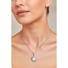 BB Bi Butik Shop Solaris Aura Işıltılı Güneş Kolyesi