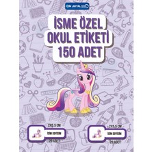 On Dijital Baskı Merkezi Isme Özel Okul Etiketi