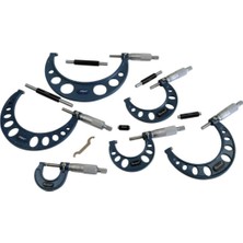 Normadia Dış Çap Mikrometre Seti 0-150 Mm, 6 Parça, Hassas Ölçüm Aracı