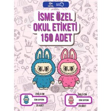 On Dijital Baskı Merkezi Isme Özel Okul Etiketi