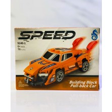 Twins Stars Speed Stil Araba Süper Yapı Blokları Modeli Yarış Arabası Model