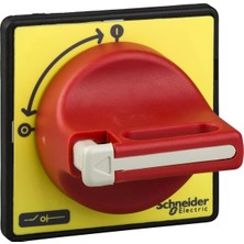 Schneider Electric Schneider KCF1PZ Schneider KCF1PZ Tesys Varıo / Mini Varıo - Ön ve Kırmızı Döner Kurma Kolu - 1 Ila 3 Kilitleme