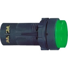 Schneider Electric Schneider XB7EW33B1P Yeşil Işıklı Buton Ø 22 - Yaylı Dönüş - 24 V - 1na