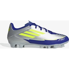adidas F50 Club Messi Erkek Gri Çim Saha Kramponu.-