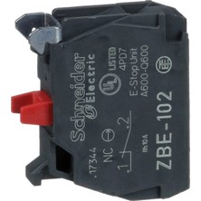 Schneider Electric Schneider ZBE102, Harmony Stil 4/5, Butonlar Için Kontak Blok, 1nk